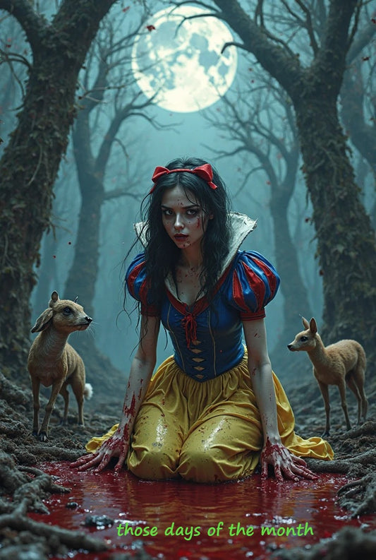 Those Days of the Month - Dark Snow White Gift Card