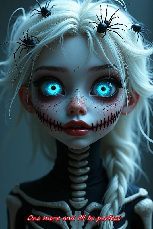 One More and I'll Be Perfect - Dark Beauty Standards Art